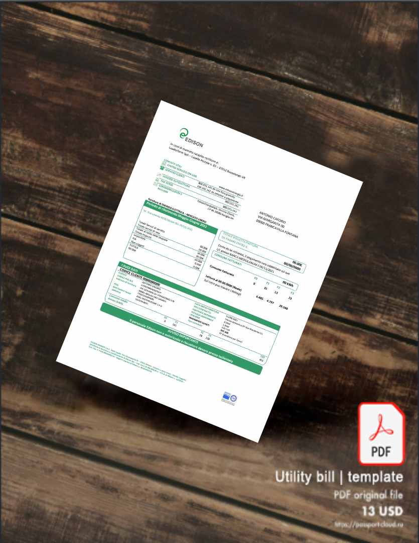 Utility bill | Albanian Power | Albania